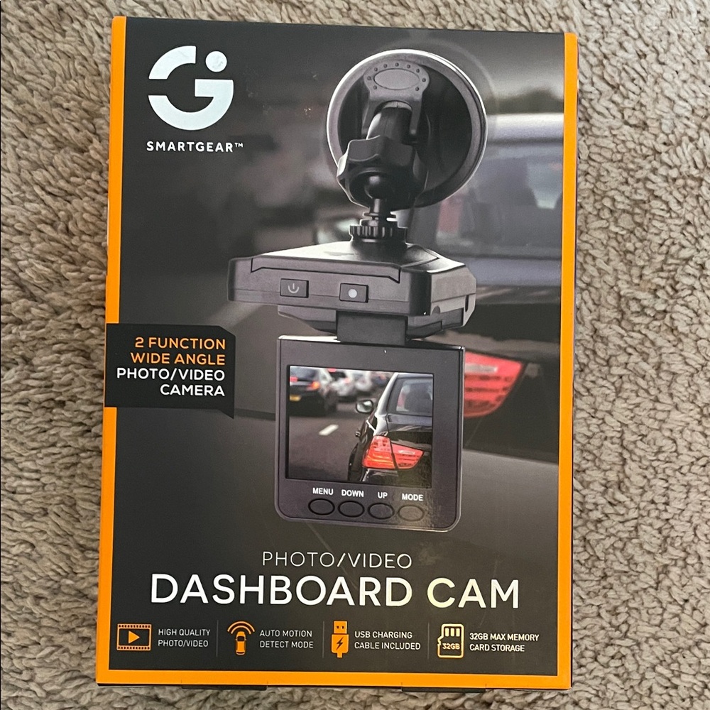 Black Dashboard Cam
